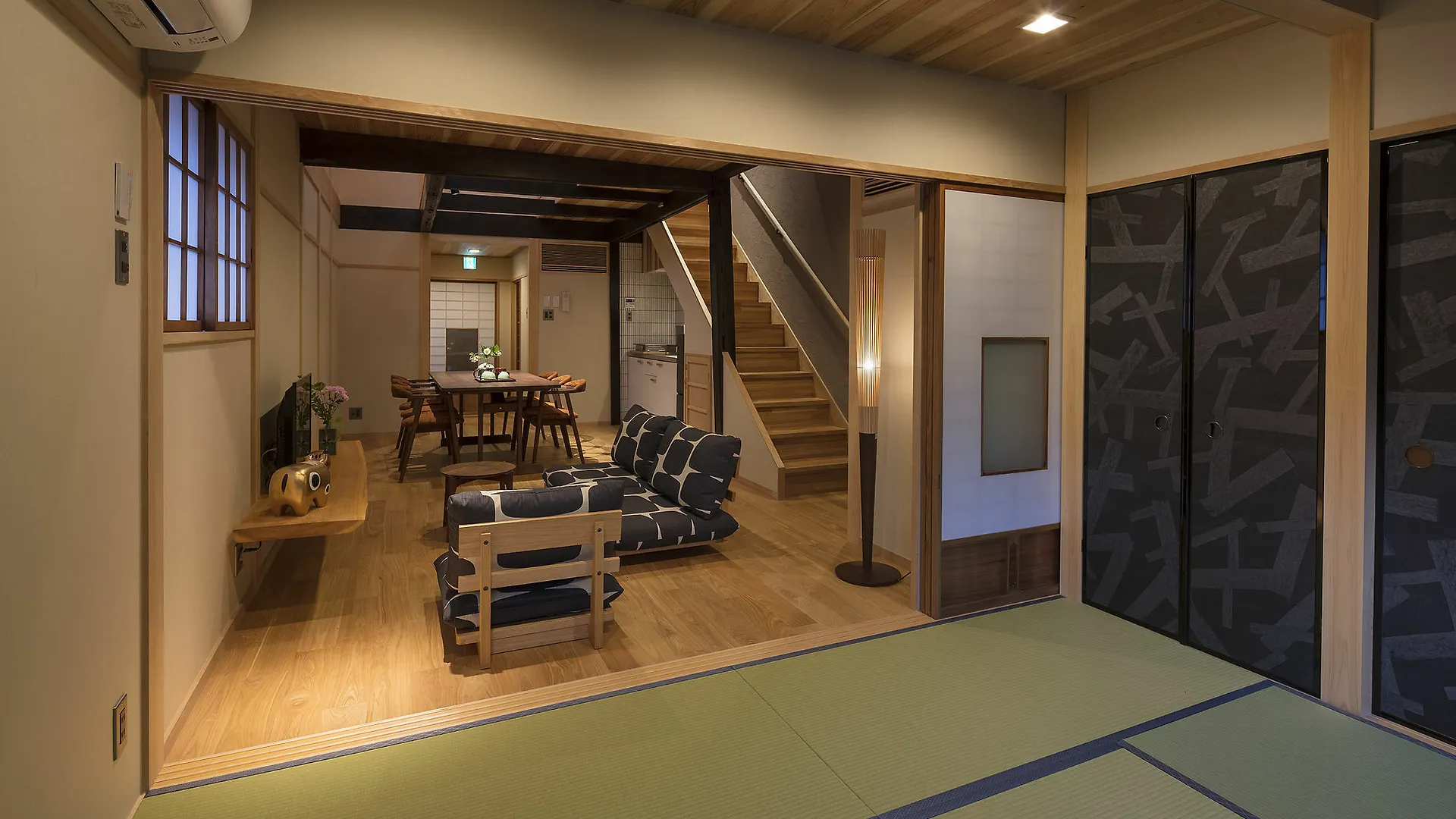 Shimabara Kaiden Machiya House Villa Kyoto Japan