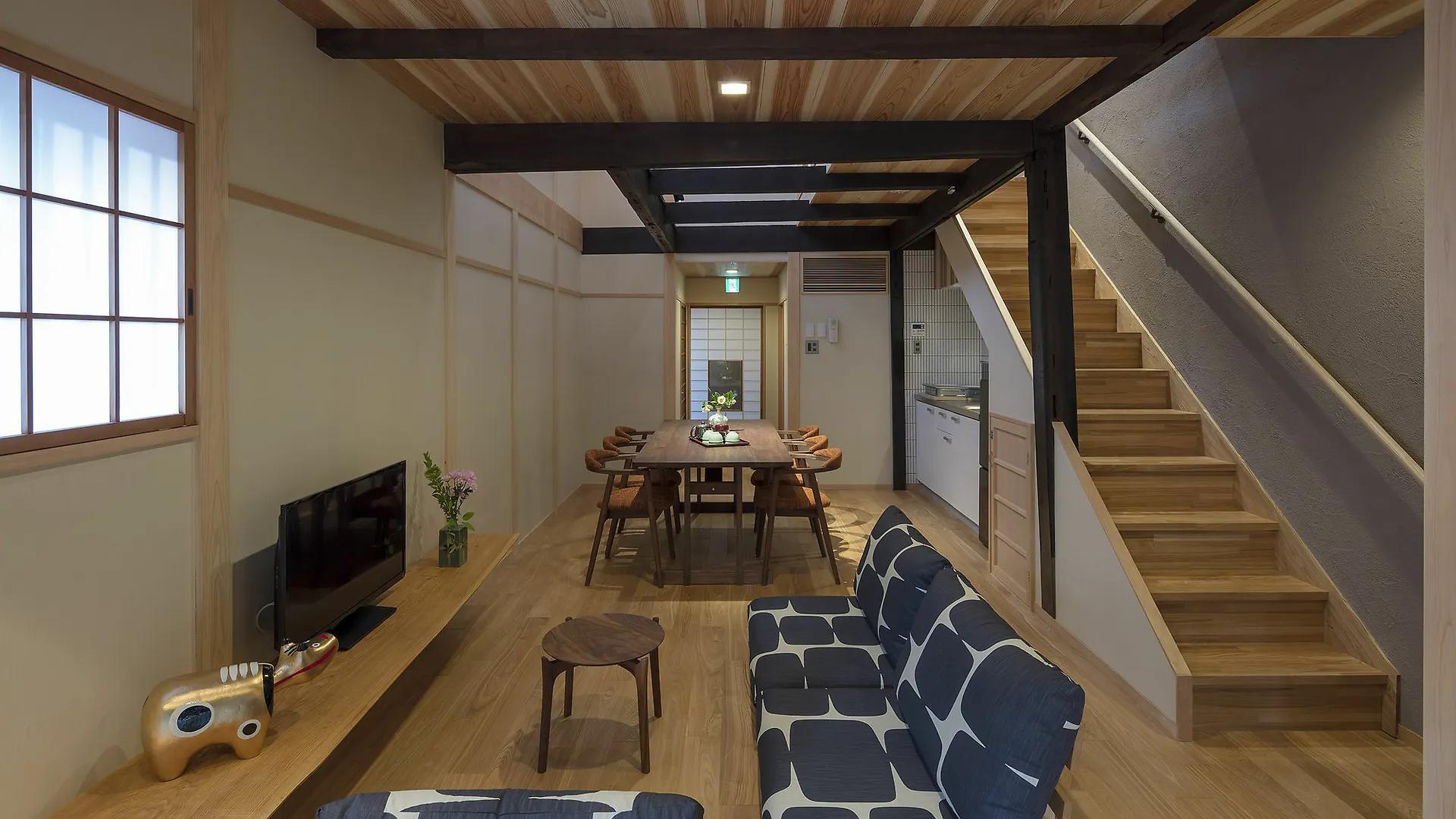 Shimabara Kaiden Machiya House Villa Kyoto Japan